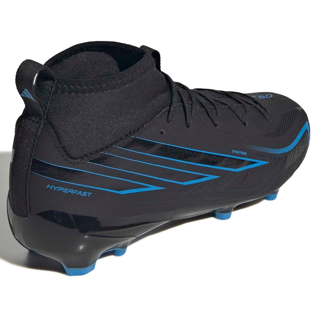 adidas Kid F50 Hyprfst League Mid FG Blk