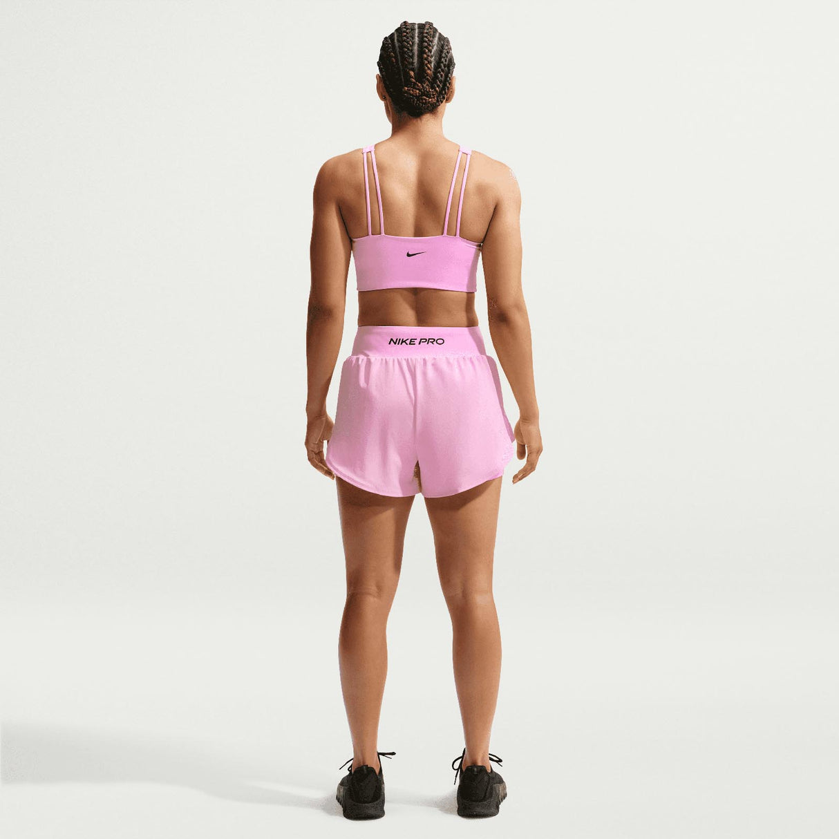 Nike W NP DF Sculpt 2N1 3in HR Short Pnk