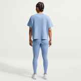 Nike W NP DF 365 SS Loose Tee Blue