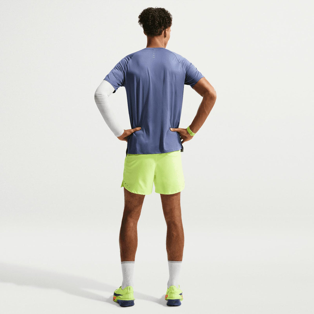 Nike Mens DF adv Stride SS Top Blue