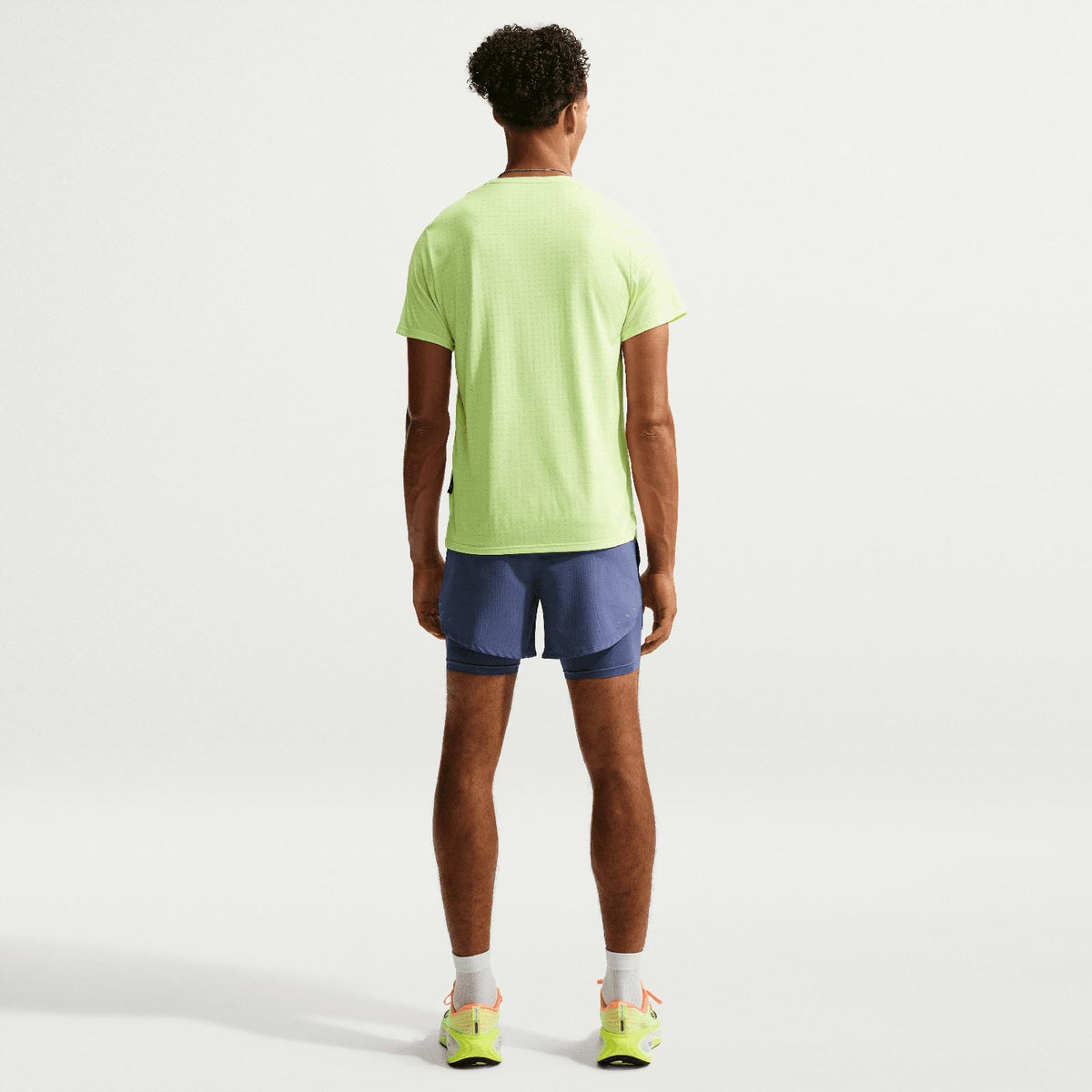 Nike Mens DF Stride 5in hyid Shorts Blue