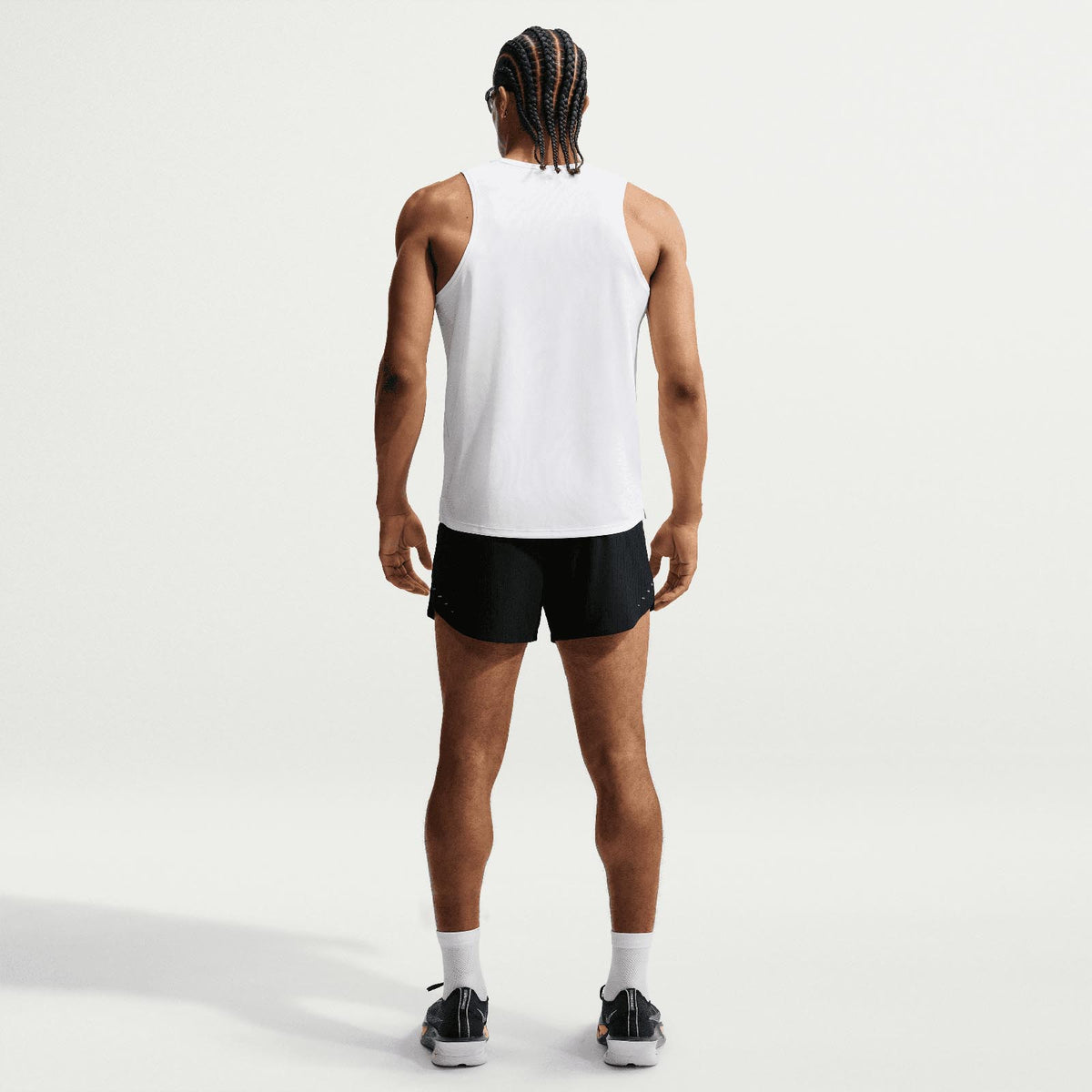 Nike Mens AF Stride 5BF Shorts Black