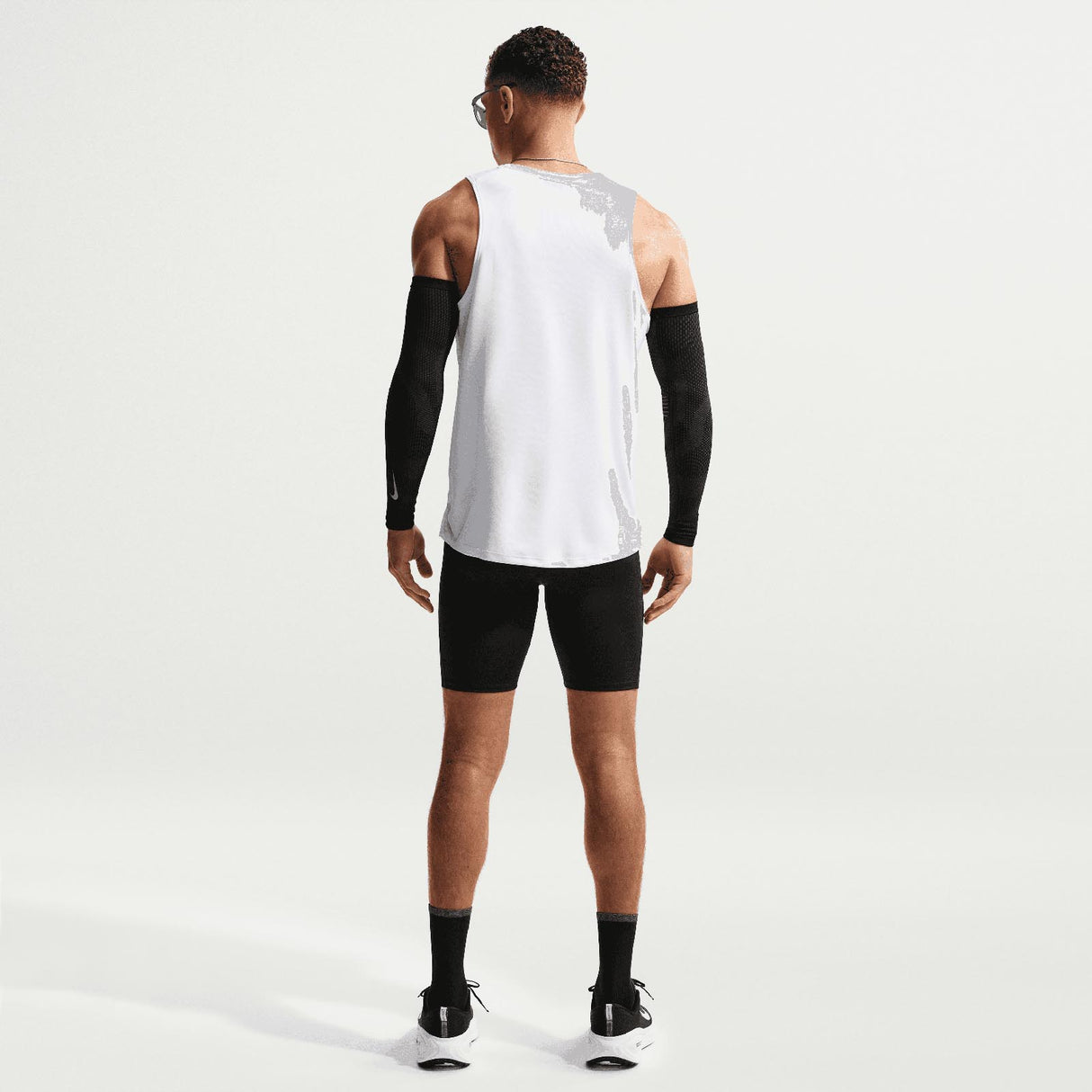 Nike Mens DF fast Half Tight Black