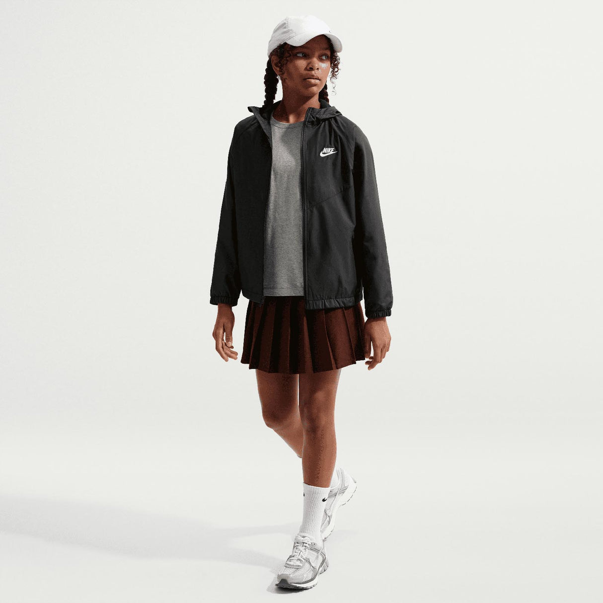 Nike Boys NSW RPL WR Hooded Jacket Black