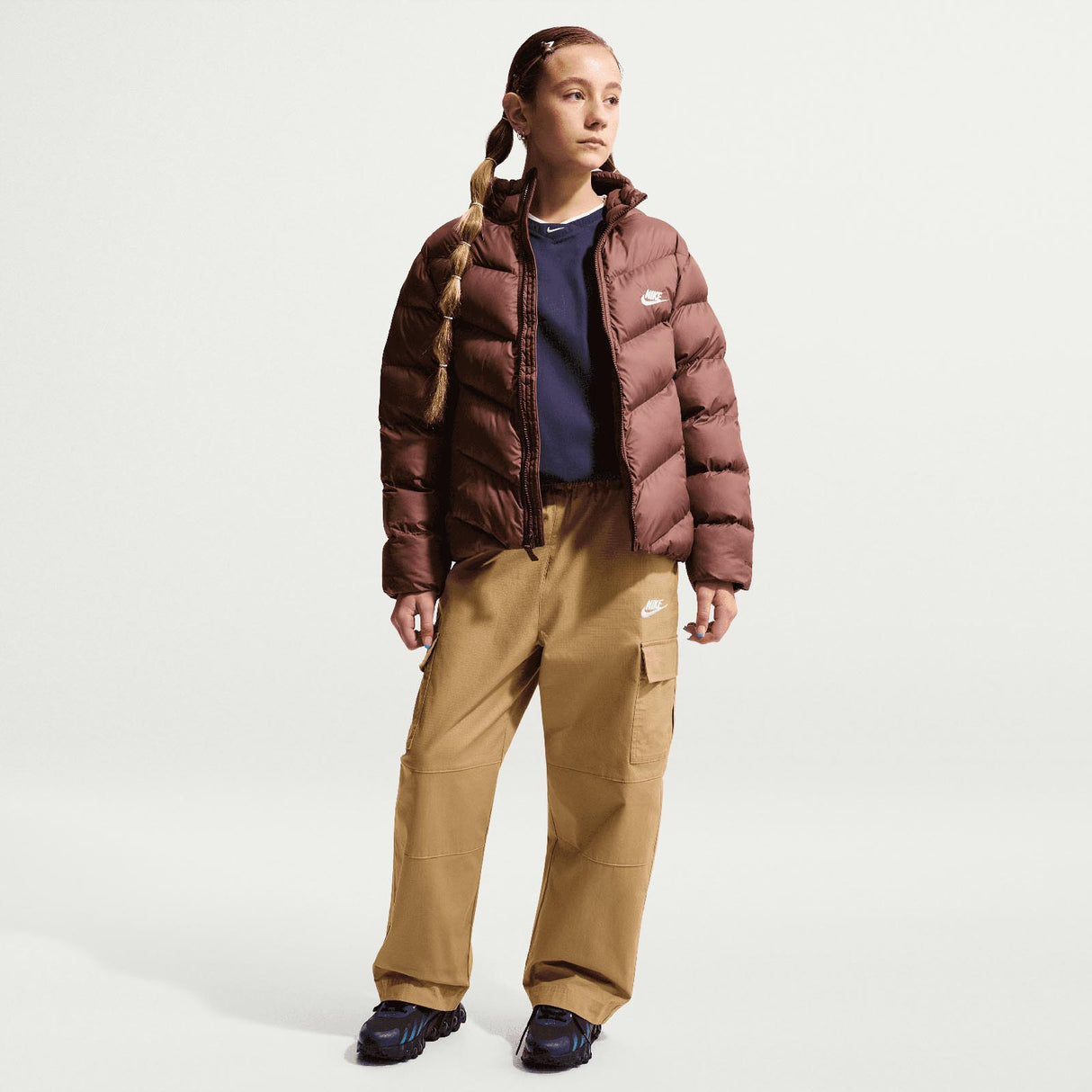 Nike K NSW TF ADP Puffer Jacket Maroon