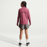 Nike G DF Tempo LS Half Zip Pink