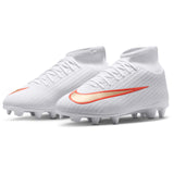 Nike Kids Merc Superfly 11 Club FG White