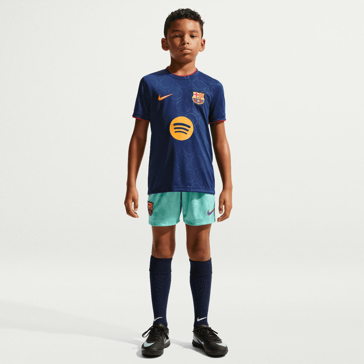 Nike FCB 26 Kids Third PM Jersey Blue