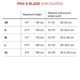 G Form Pro S Blade Shin Guard Blk/Gld