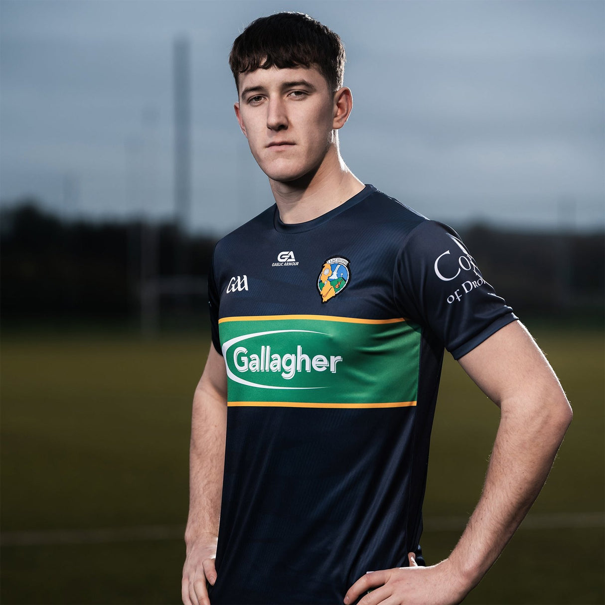 Gaelic Armour Leitrim 26 Alt Kid Jsy Nvy