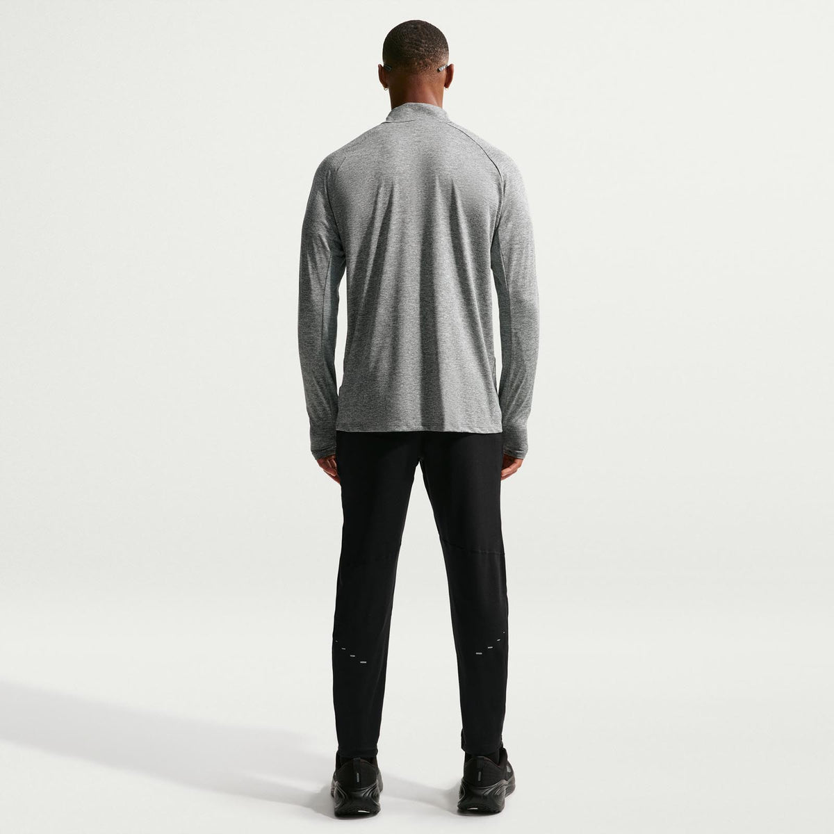 NIKE MENS DF STRIDE HZ MIDLAYER Grey