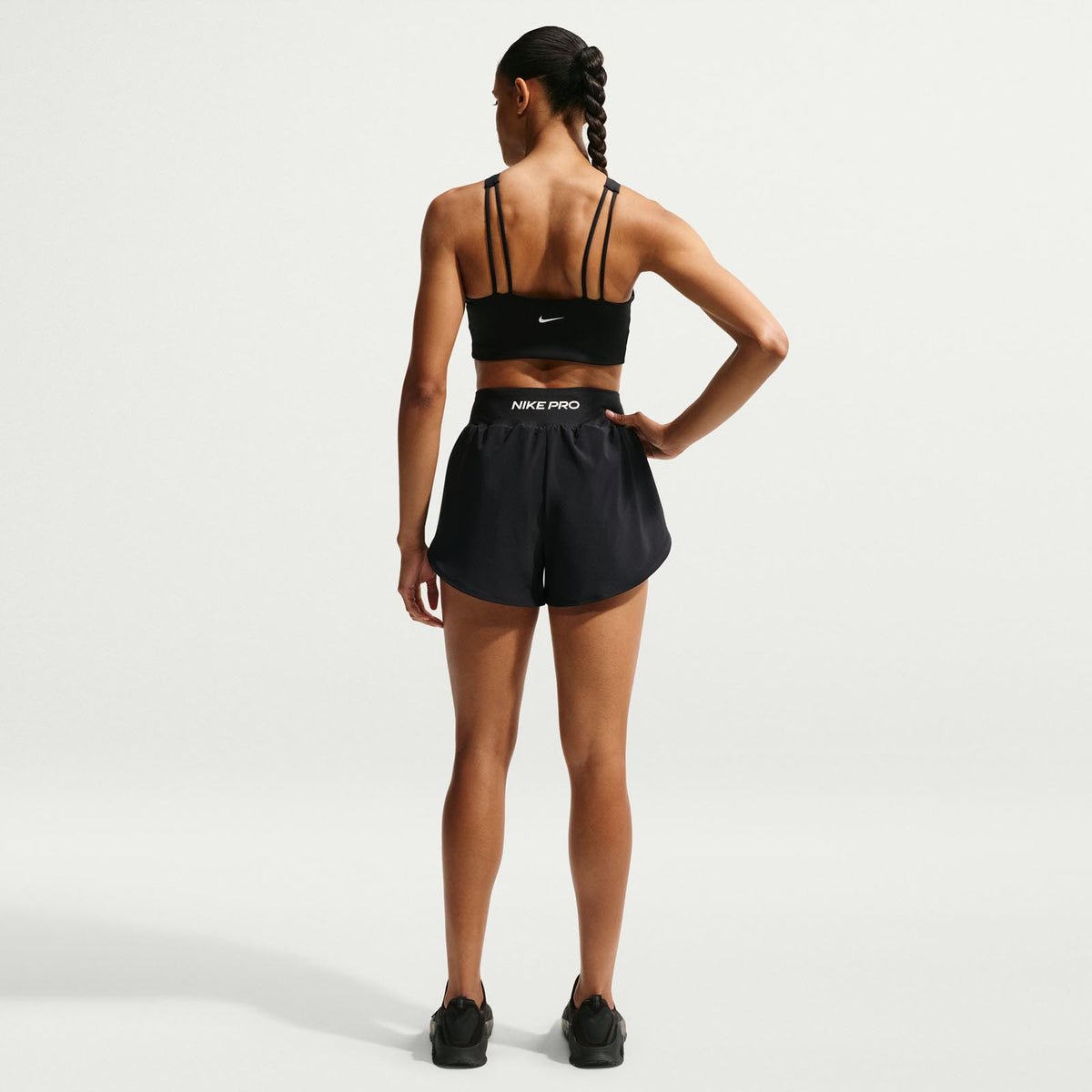 NIKE WMS NP DF SCULPT 2N1 3IN SHRT Black