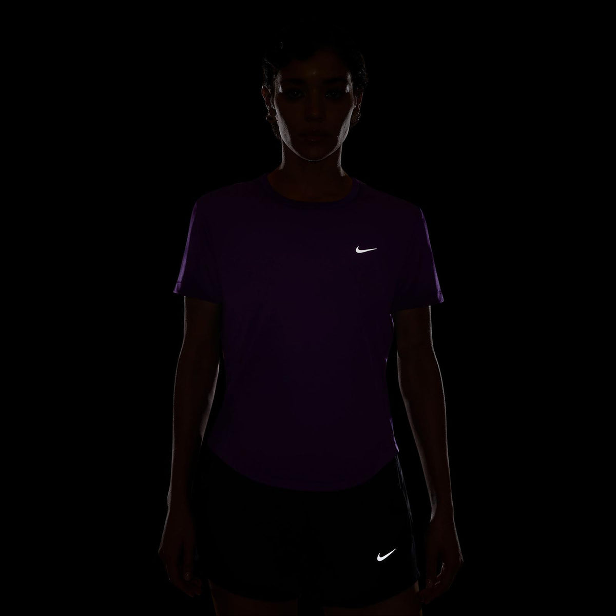 NIKE WMS TEMPO DF SS TOP Pink