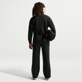 Nike G NSW Studio Flce Q Zip Shine Blk
