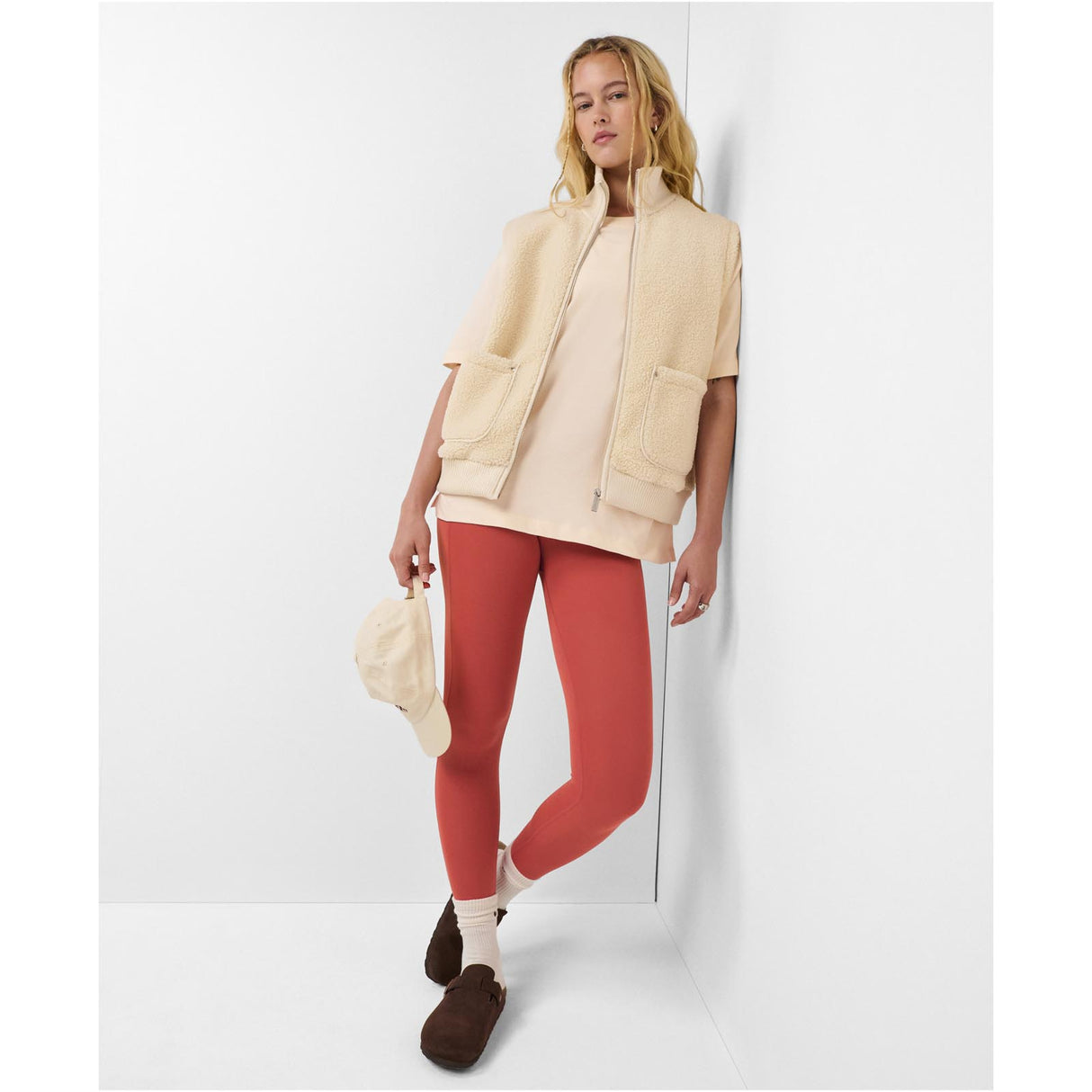 Sweaty Betty All Day 7/8 Leggings Red