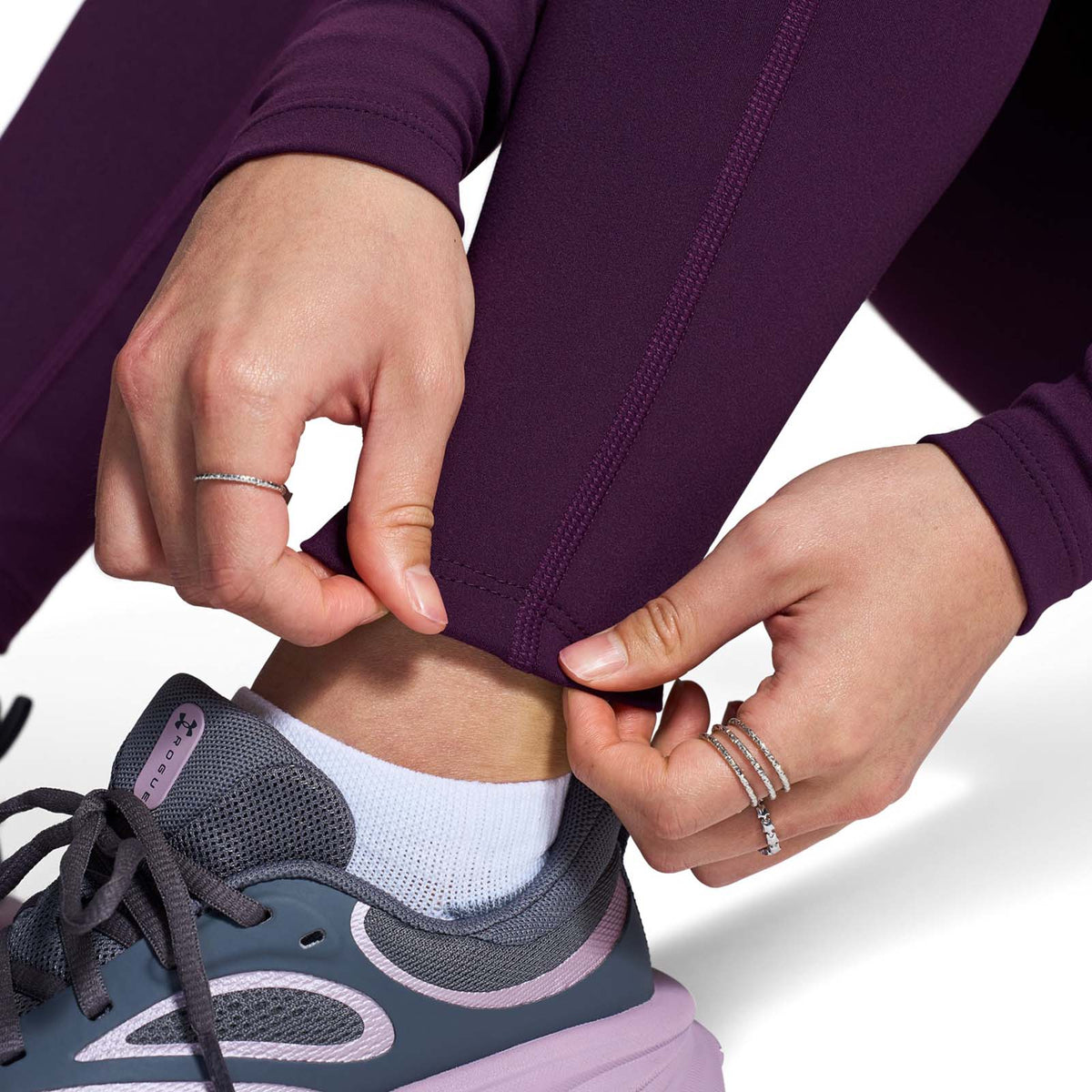 UA Wms Motion Legging Purple