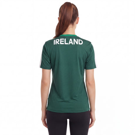 adidas Athletics Ireland Womens 3-Stripes Short-Sleeve T-Shirt