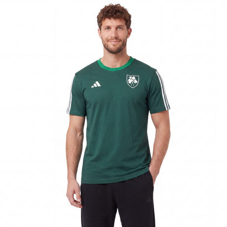 adidas Athletics Ireland Mens 3-Stripes Short-Sleeve T-Shirt