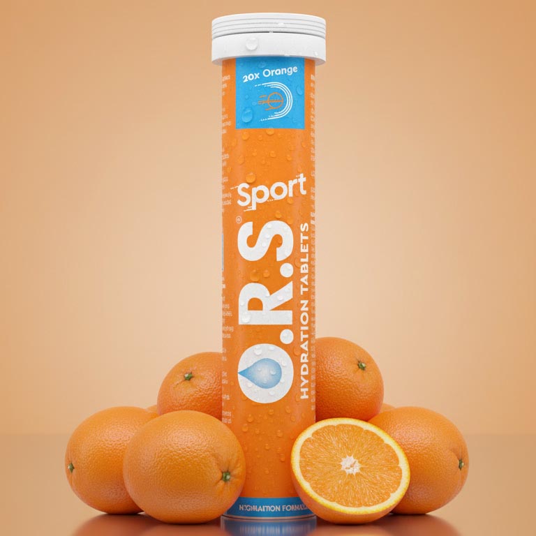 O.R.S Hydration Tabs Orange 20s 1x20pcs