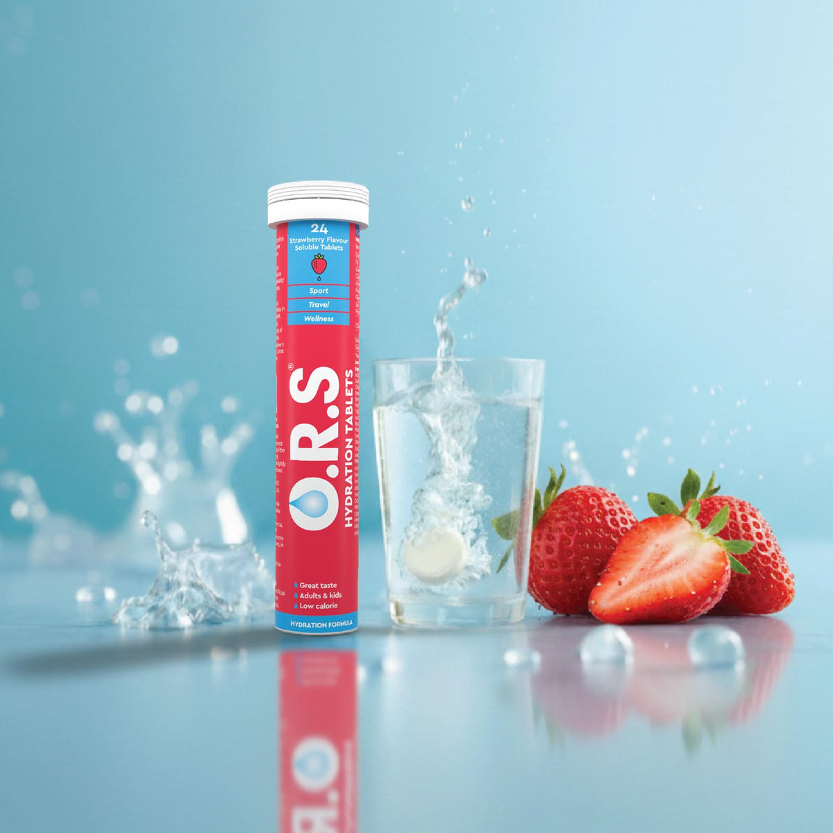 O.R.S Strawberry Flavour 1x24pcs
