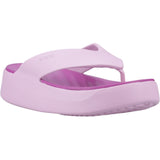 Crocs Getaway Platform Toe Post Ladies Summer Hydrangea