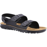 Birkenstock Mens Kano Birko-Flor Sandal Black