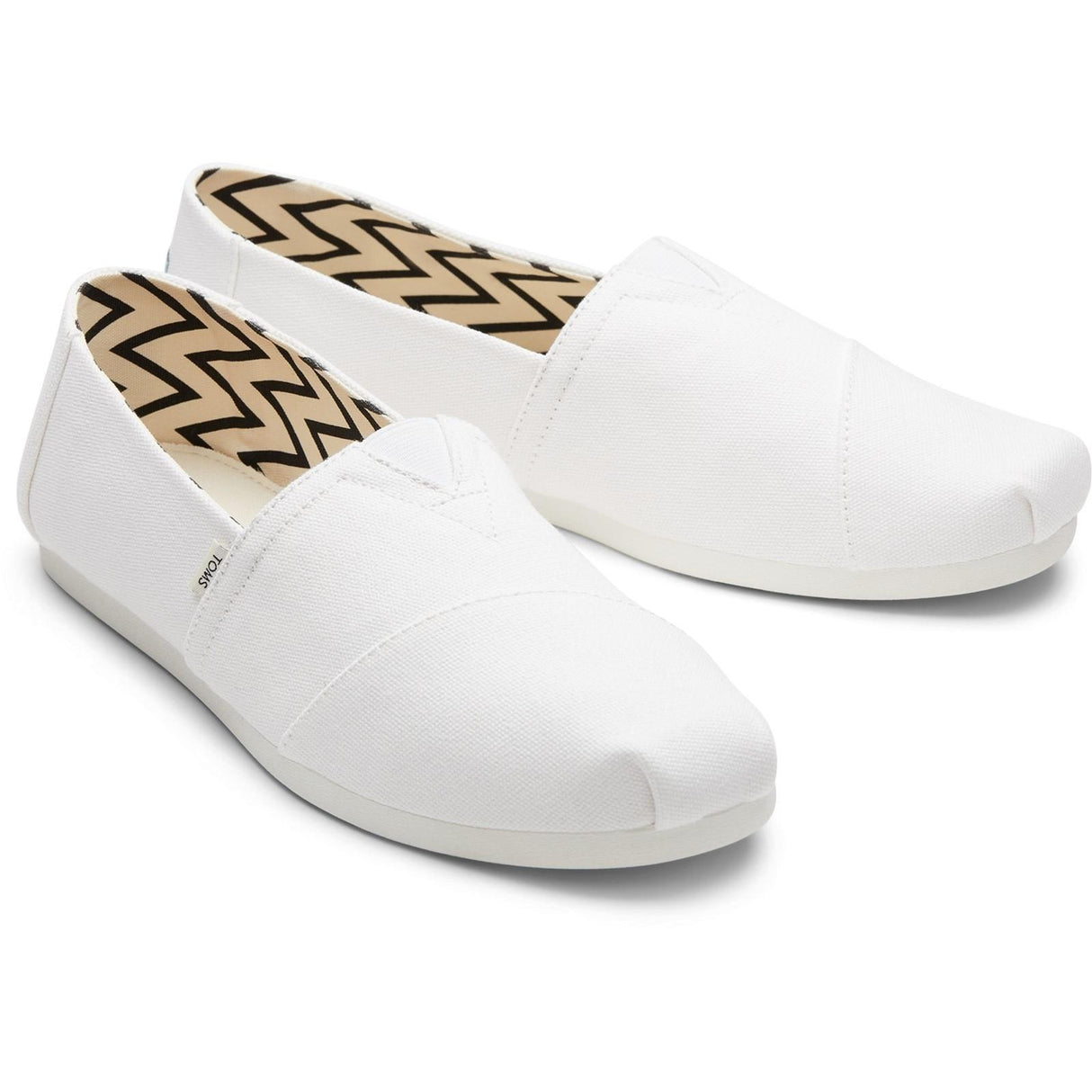 TOMS Mens Alpargata Shoes White