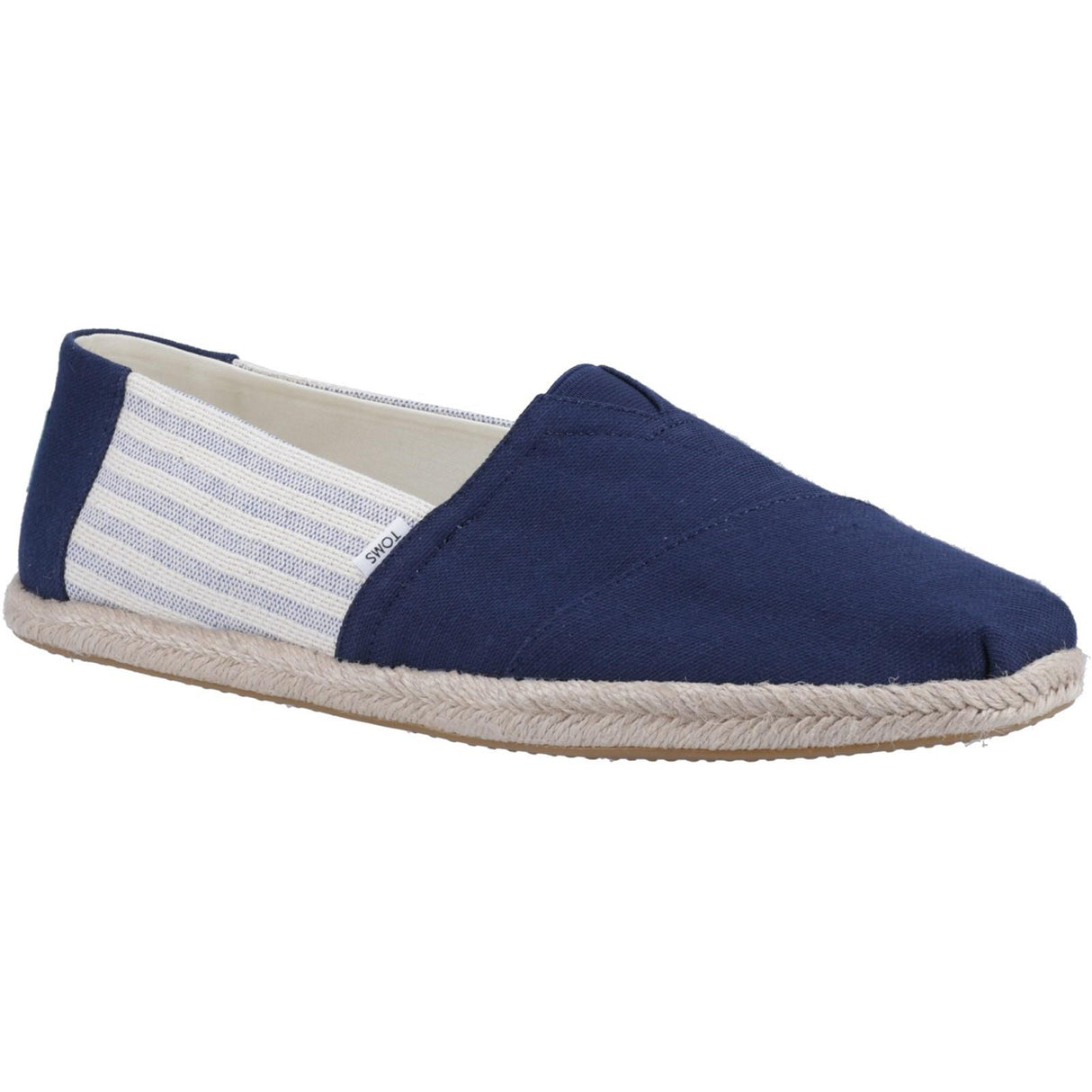 TOMS Mens Alpargata Rope Shoe Navy
