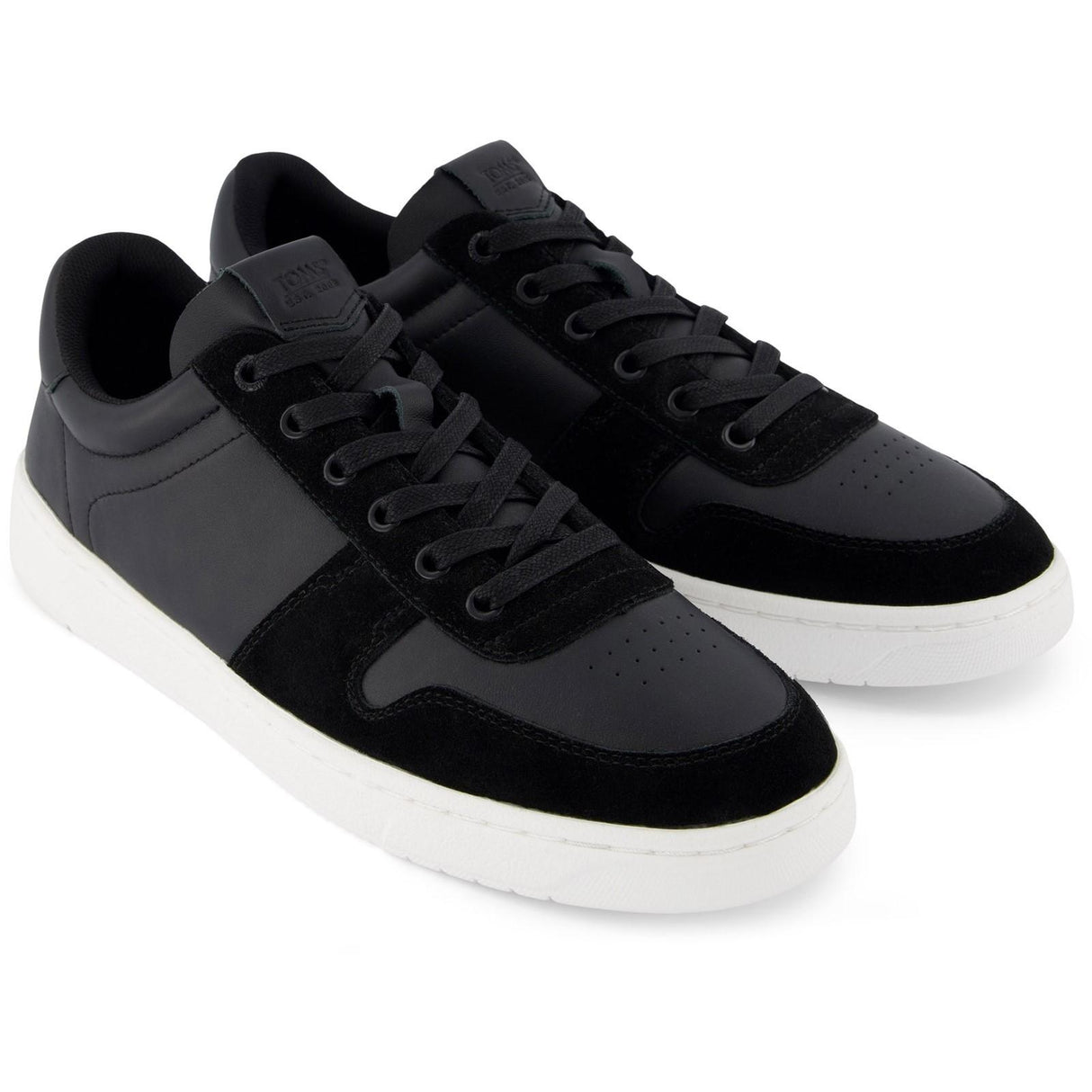 TOMS Mens TRVL LITE Court Trainer Black