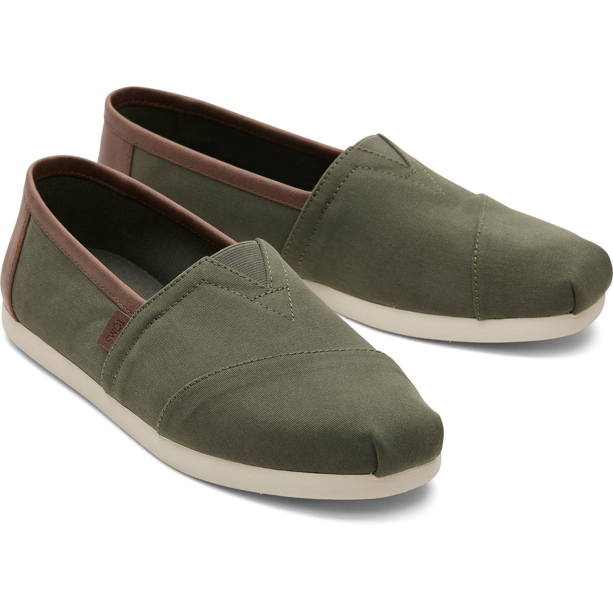 TOMS Mens Alpargata Classic Shoe Dark Sage