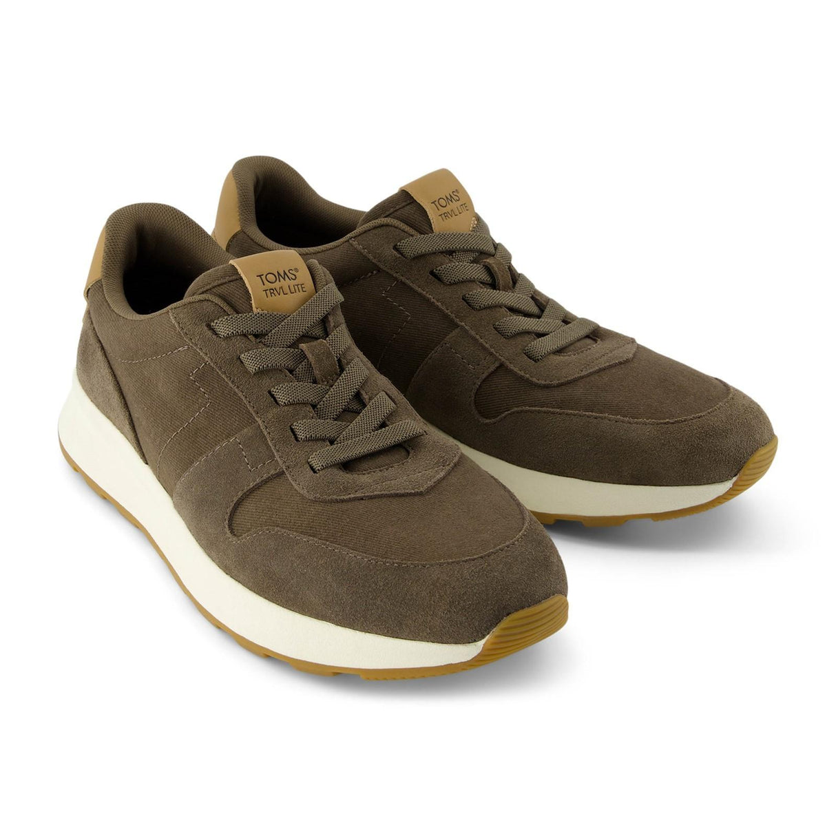 TOMS Mens TRVL LITE Retro Trainer Olive