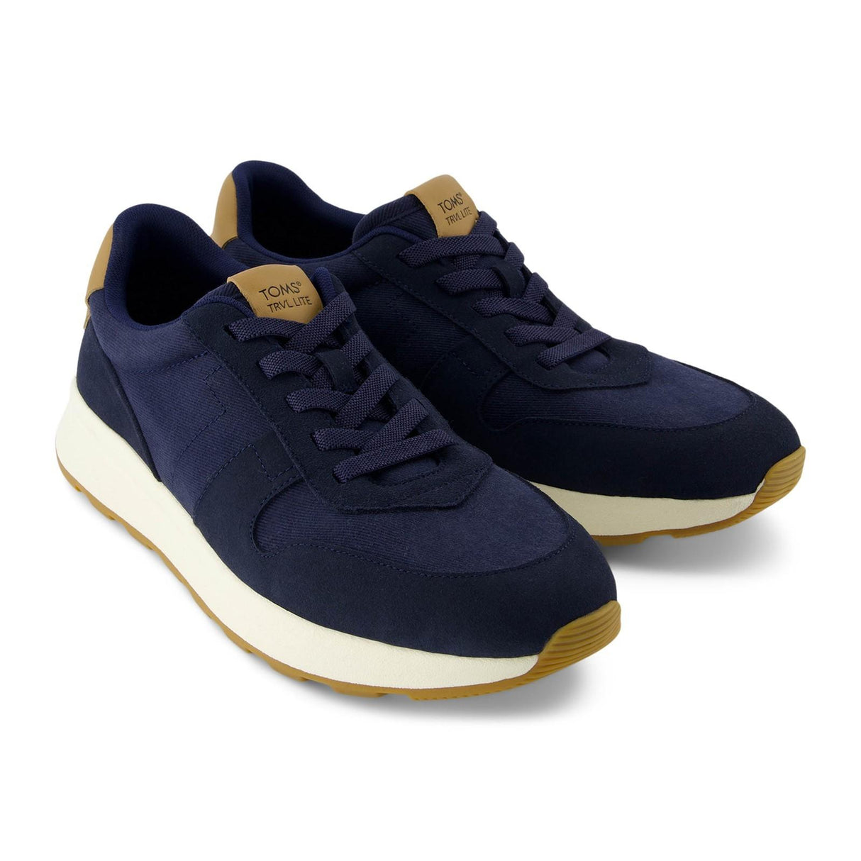 TOMS Mens TRVL LITE Retro Trainer Navy