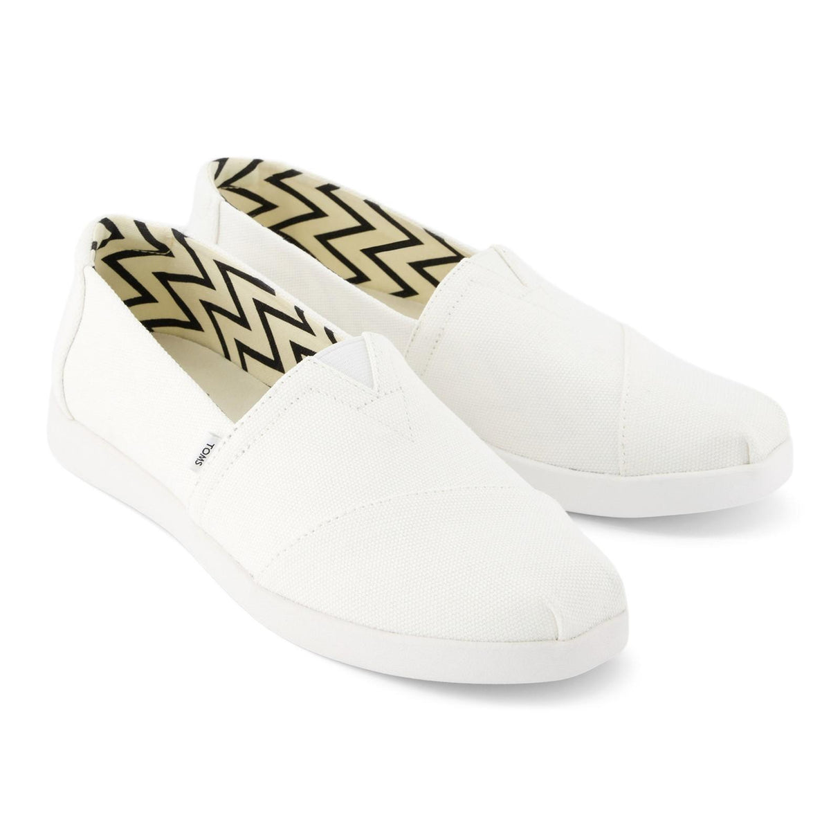 TOMS Womens Alpargata Plus Shoe White