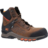 Timberland Pro Mens Hypercharge Composite Safety Toe Work Boot Brown/Orange