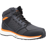 Timberland Pro Mens Reaxion Mid Composite Safety Boot Black/Orange