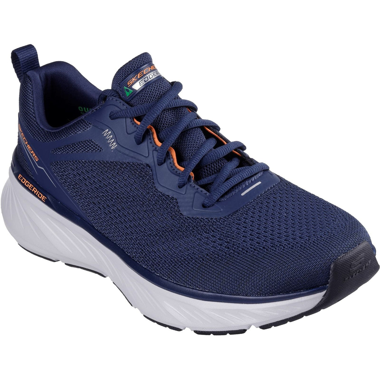Skechers Mens Edgeride Exxo Shoes Navy/Orange