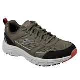 Skechers Mens Oak Canyon Verketta Trainers Olive/Black