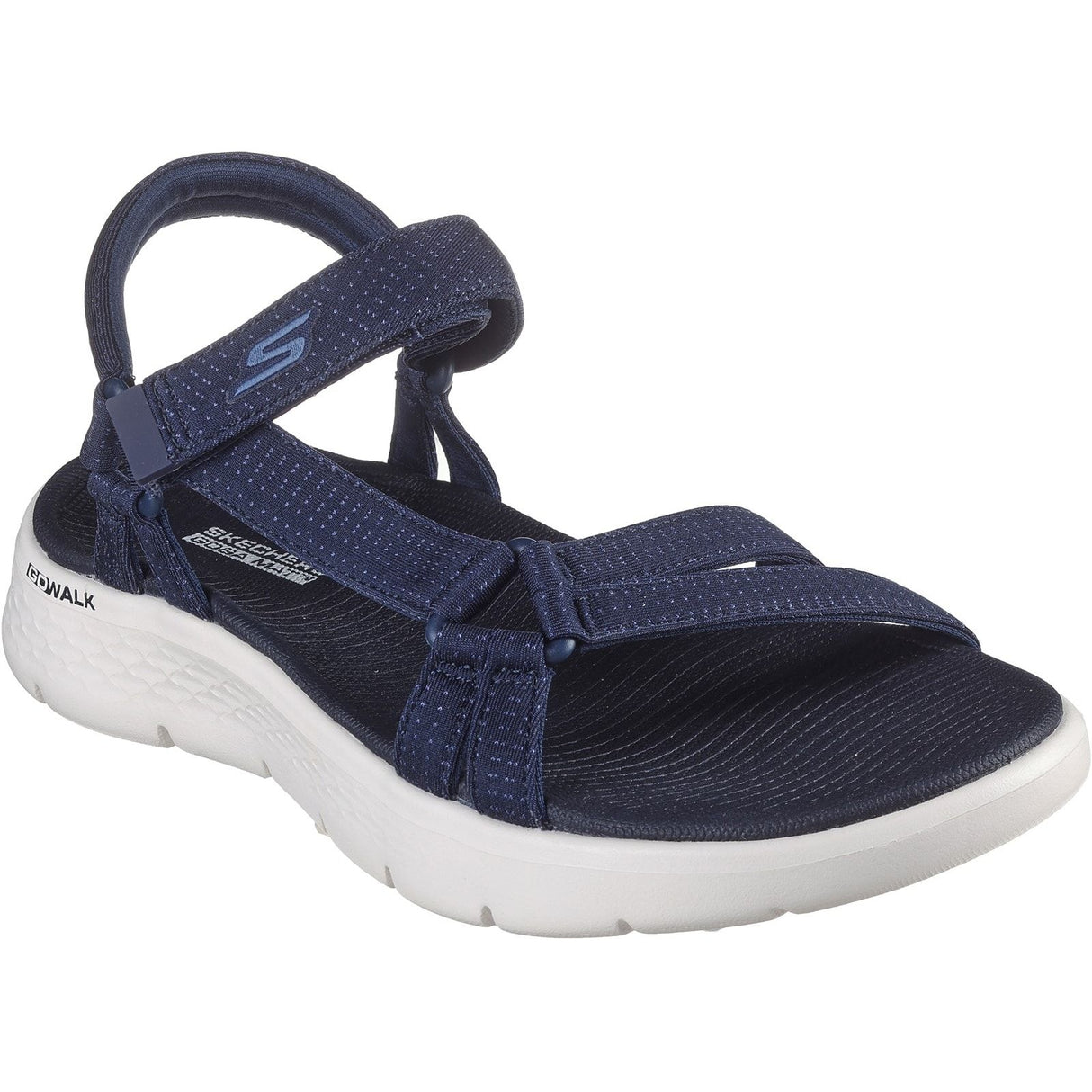 Skechers Womens GO WALK Flex Sublime Sandal Navy