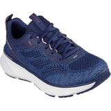Skechers Womens Edgeride Power Flow Trainers Navy/Pink