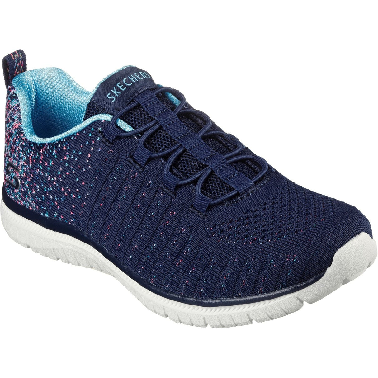 Skechers Womens Virtue Shoes Navy/Blue