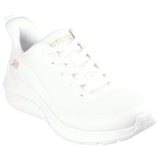 Skechers Womens Bobs Squad Waves Still Wading Trainers White