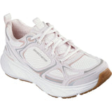 Skechers Womens Edgeride Silver Eclipse Trainers Pink