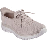 Skechers Womens Graceful First Blush Trainer Taupe