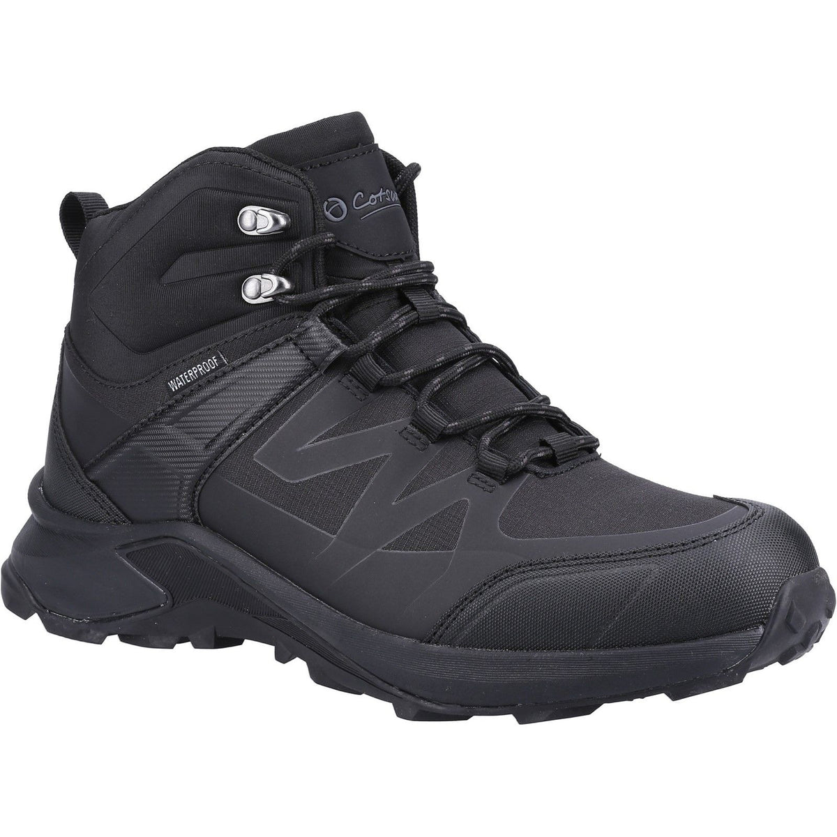 Cotswold Mens Horton Boots Black
