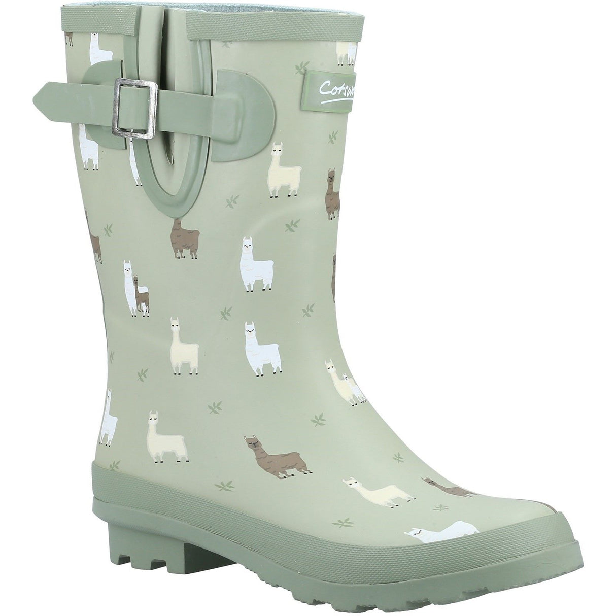 Cotswold Womens Farmyard Mid Wellington Alpaca