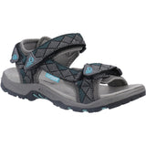 Cotswold Womens Foxcote Sandals Grey/Turquoise