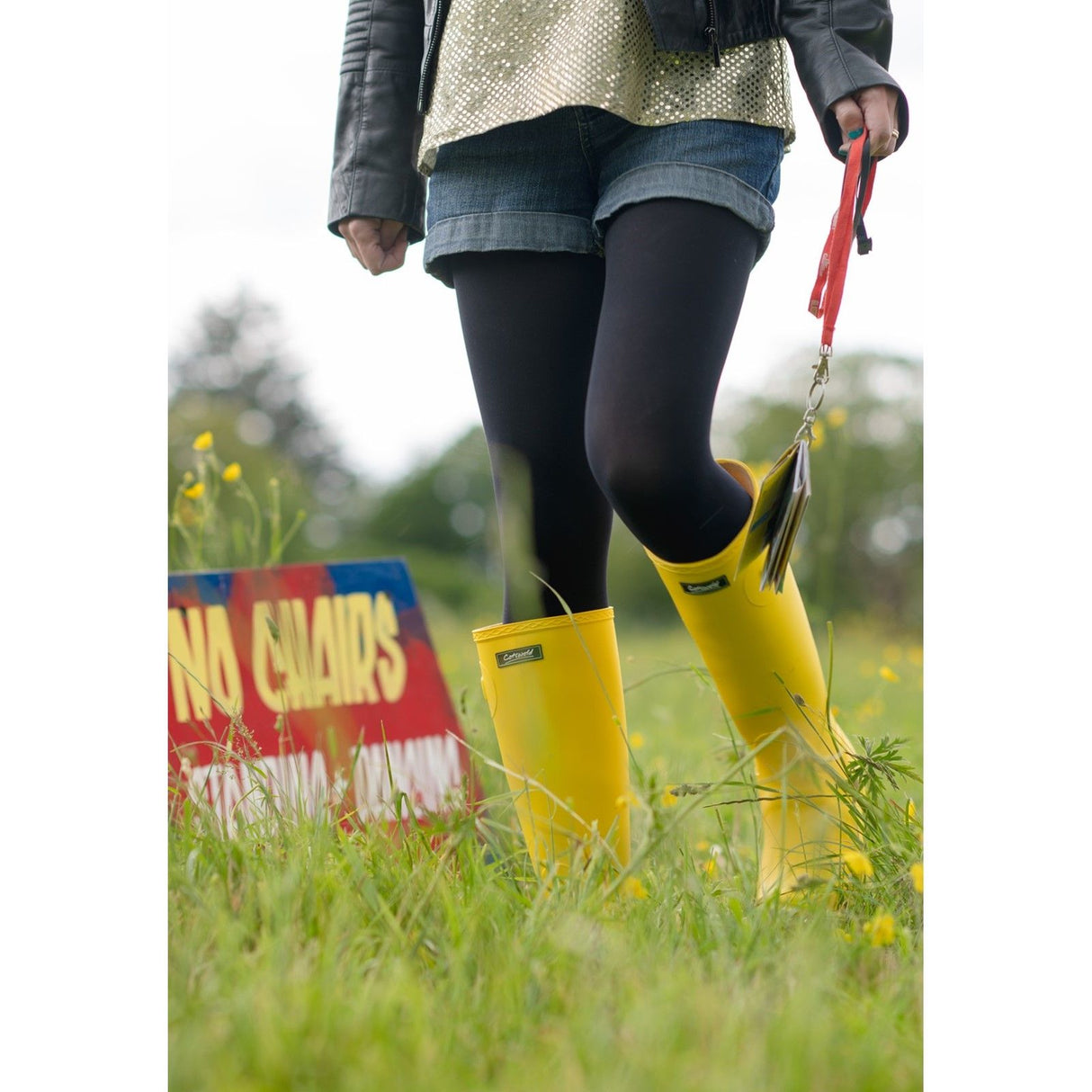 Cotswold Womens Sandringham Wellingtons Yellow