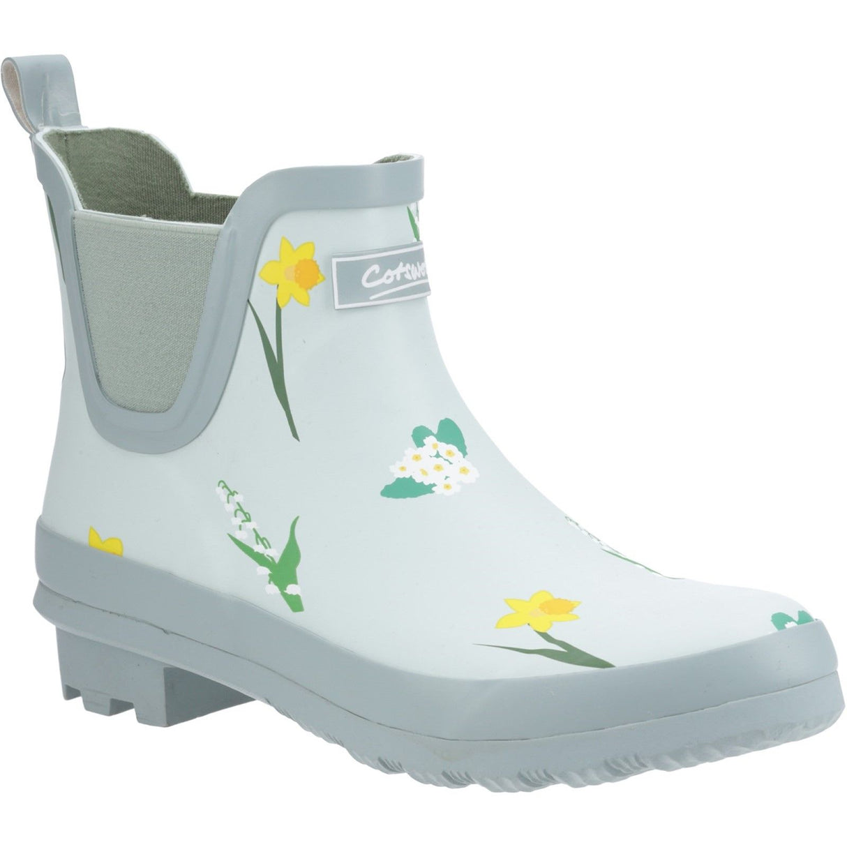 Cotswold Womens Wildflower Ankle Wellingtons Mint