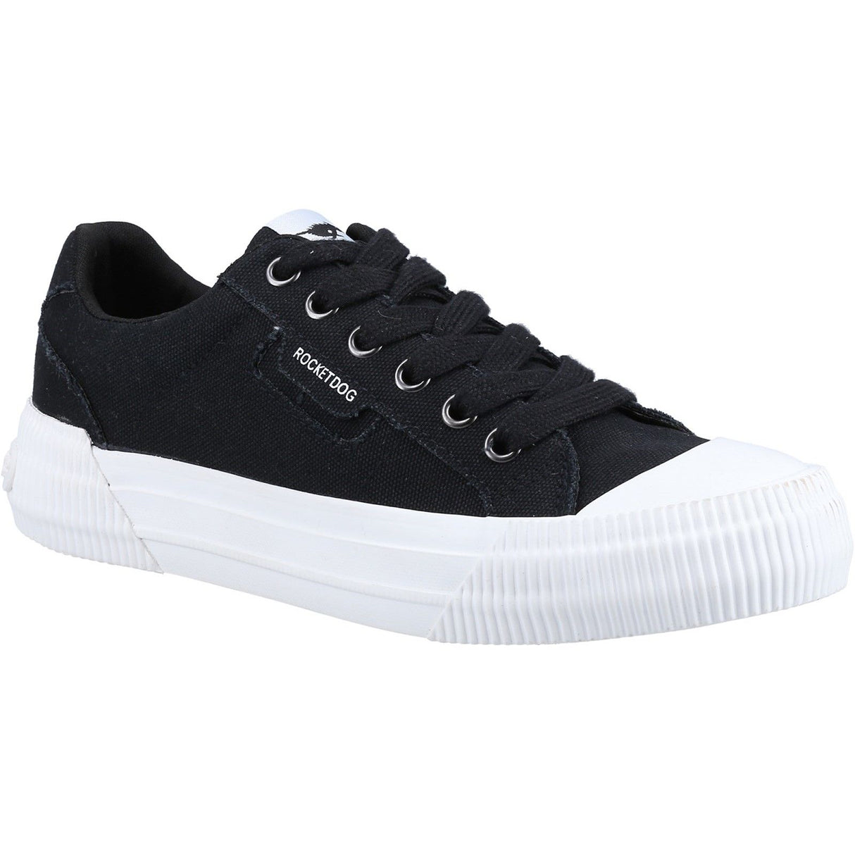 Rocket Dog Womens Cheery 12A Canvas Shoes Black