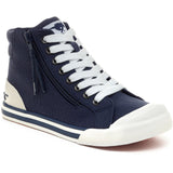Rocket Dog Womens Jazzin Hi Shoes Navy